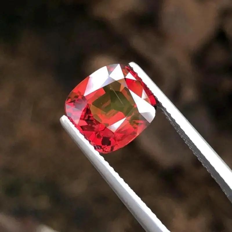 Orangy Red Burma Spinel - Vibrant Gemstone from Burma for Jewelry Making & Collectors