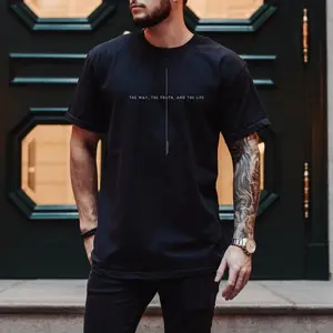 John 14 6 Shirt, Yeshua Shirt, Jesus is King Merch, The Way the Truth the Life, Jesus Shirt, Mens Christian t shirt, Faith over Fear Shirt