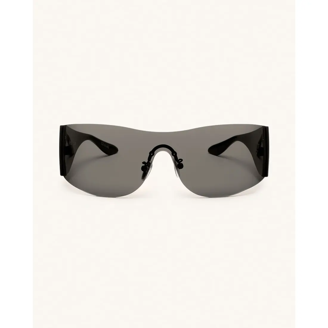 DEZI WRAP IT UP Oversized Rimless Shield Sunglasses, UV Protection Fashion Eyewear, Uv Protection Sunglasses, Rimless Shield Frame, Bold Yet Sleek, Stylish Shades, Uv Protective Sunglasses