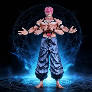 32cm/12.6inch Anime Jujutsu Kaisen Figures Ryomen Sukuna Action Figure Pvc Collection Statue Model Ornament Doll Toys for Gifts
