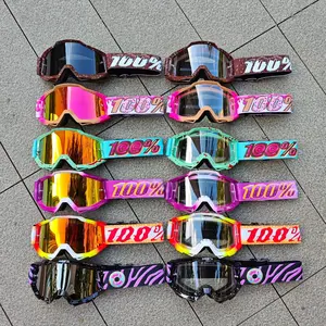 Motocross Goggles Outdoor Cycling Windproof Sunglasses UV Protection Riding Helmet Glasses Fashion Trend Sports Protective Eyewear Gift Motorcycle