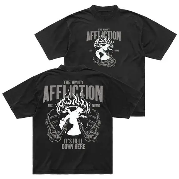 The Amity Affliction Shirt Metalcore Band Graphic Unisex T-Shirt