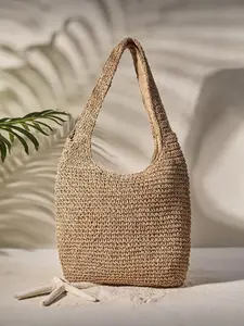 Straw Beach Bag for Women Girls Large Capacity Summer Travel Handbag Lightweight Casual Braided Tote Beach Purse for Vacation Shopping Outdoor Activities