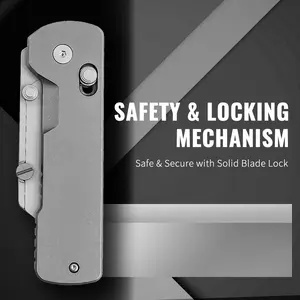 Outdoor multifunctional folding knife EDC tool