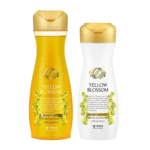 Daeng Gi Meo Ri- Hair Blossom Set: Yellow Blossom Hair Shampoo (400ml) + Treatment, Nourishing and Fresh, (300ml) Conditioner Fragrance
