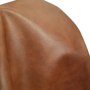 Cognac Brown 2 tone Faux Vegan leather