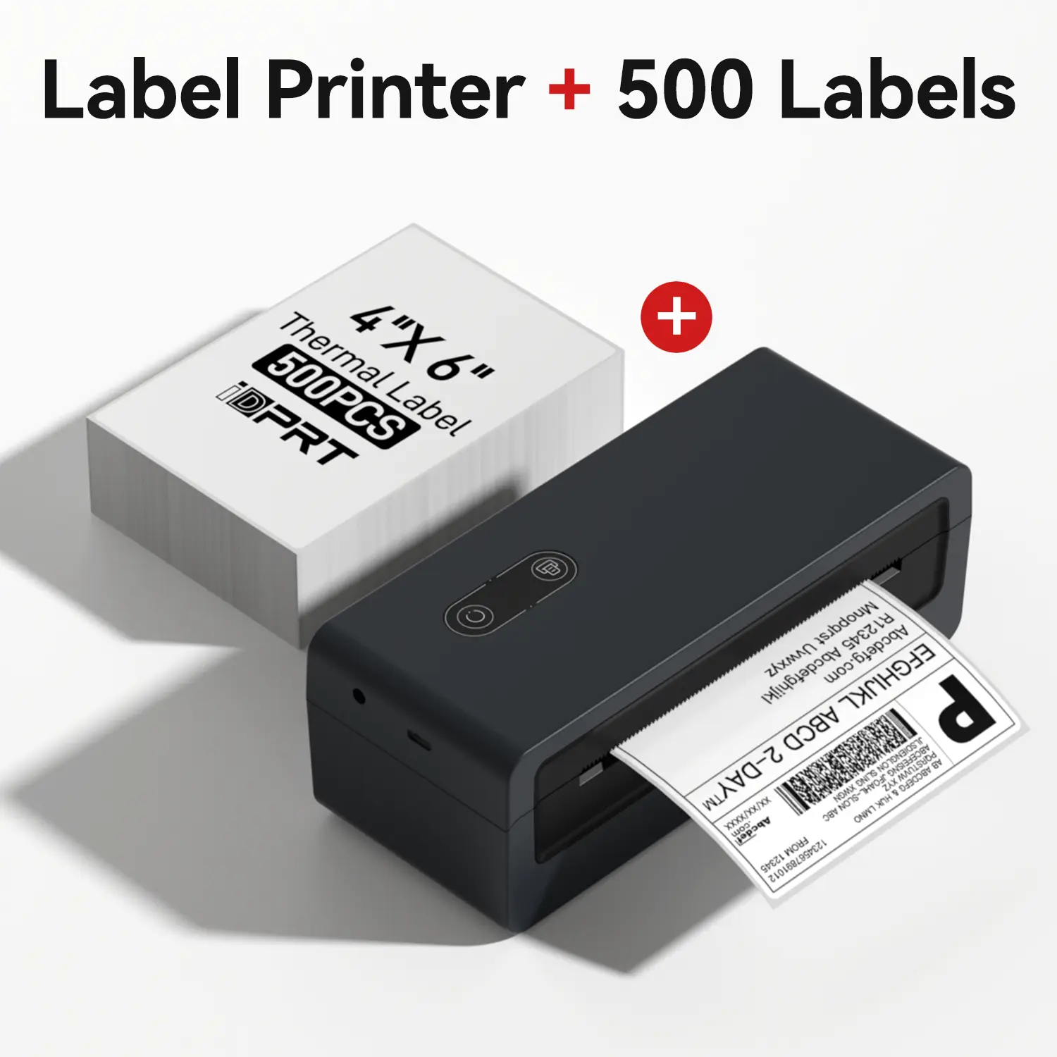 Black Printer + 500 Labels