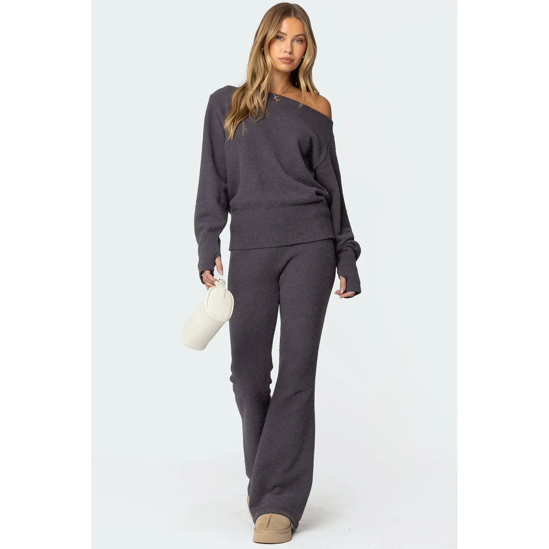 Plush Flared Pants Plush Flared Pants