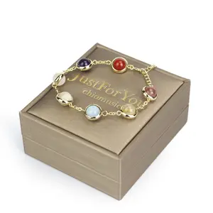 Quartz Crystal Natural Tourmaline Stone Bracelet Colorful Style 2_Pulcerita De Los Suenos_Dream Bracelet cute jewelry