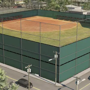 ColourTree 4' x 50' Green Fence Privacy Screen Windscreen Cover Shade Fabric Cloth, 90% Visibility Blockage, with Grommets, Heavy Duty Commercial Grade, Zip Ties Included - (We Make Custom Size)