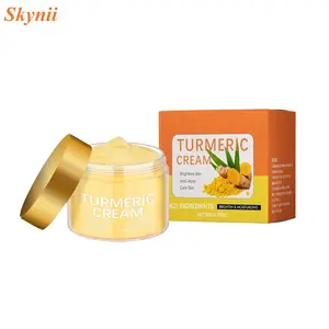 Skynii Turmeric Moisturizing Face Cream, Brightening Hydrating Daily Facial Care, Gentle Nourishing Skincare, Glowing Skin