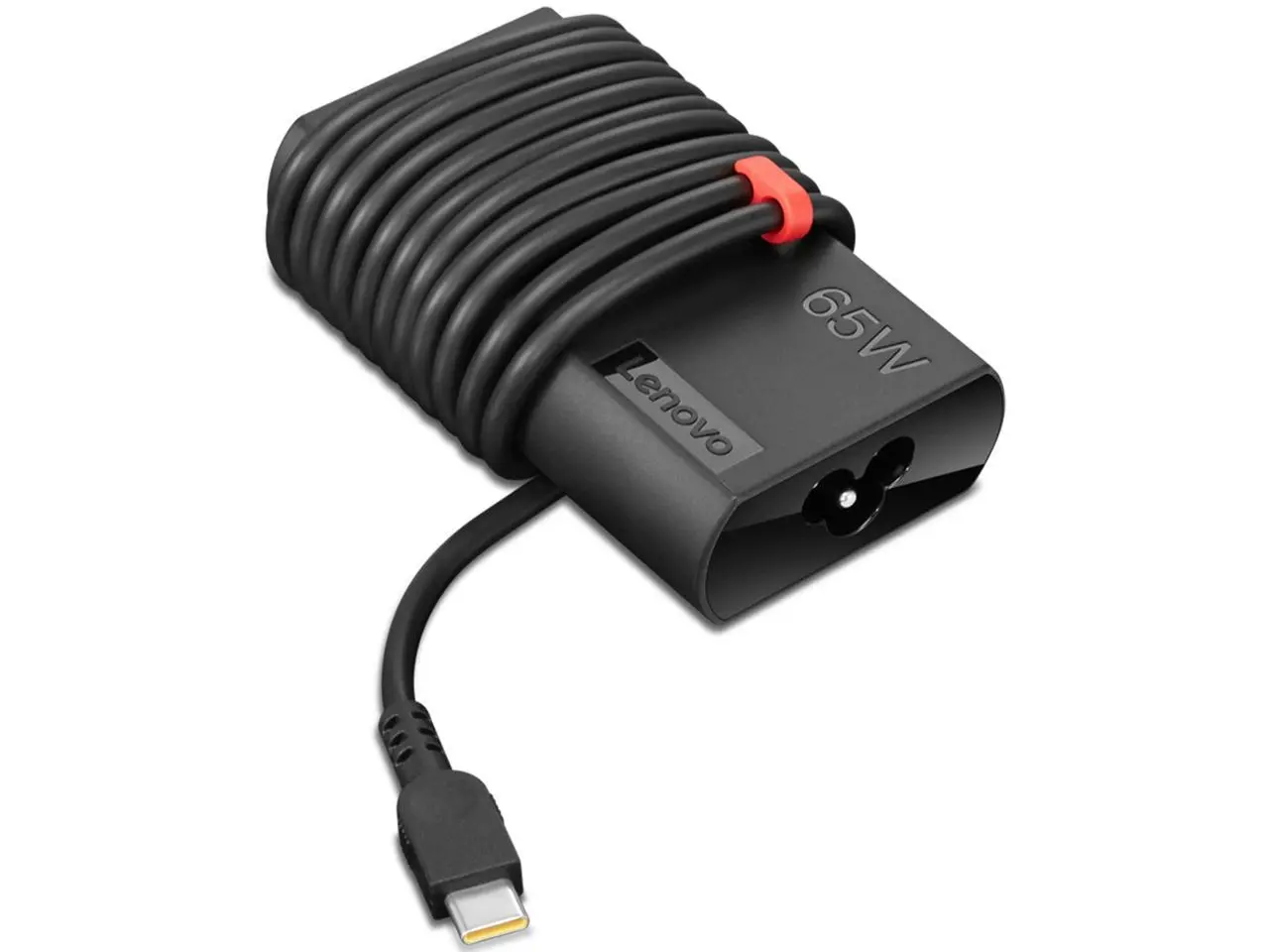 Lenovo Slim USB-C 65W AC Adapter(UL) - 65 W - 120 V AC, 230 V AC Input - Black - GX20Z46256