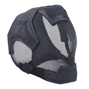 Airsoft Fencing Safety Mesh Mask Ears Protection