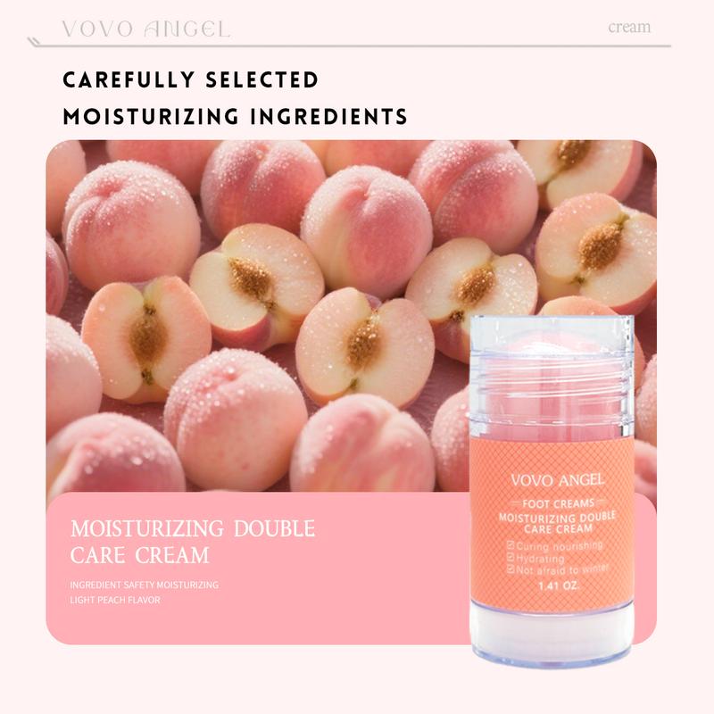 Two for one |  VOVO ANGEL Anti-Crack Foot Cream, Cracked Heel Repair Stick | Dead Skin Remover for Dry Feet, Intensive Hydration & Nourishing Treatment for Extreme Cracked Feet Hydrating Hand Balm Hydrating Lotion