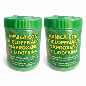 2 Pack Gel Arnica Diclo Lido Desinflamante – Warming Body Massage Formula for Relaxation & Skin Care, 125 g