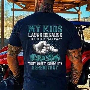 Cool Dad Gift Heavy Cotton T-shirt Father's day Menswear Casual, Streetwear Graphic Classic Girl Dad Funny