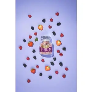 Cavendish & Harvey | Mixed Berry Hard Candy Drops | 10.50 Ounce Jar