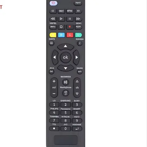 Universal TV Remote Control Compatible with LG Samsung Philips Sharp Vizio TCL JVC Hisense and Other Brands for Smart TVs