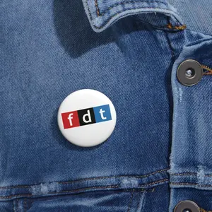 FDT Pin Button - Stylish Personalized Badges for Events, Gifts, and Accessories, Unique Fashion Statement, Customizable Pins for [...]