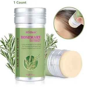 Rosemary Wax Stick Lipstick Frizzy Hair Hairline Pomade Wax Stick Mild Hair Styling Frizz Control Haircare Gel For Kids & Adults Hair Care Products