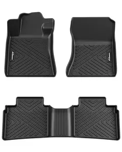 GARVEE Floor Mats for Nissan Altima 2019-2025, TPE All Weather Altima Custom Fit Front 1st & 2nd Row Floor Liner, Black