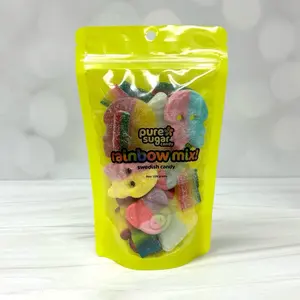 LIMITED! RAINBOW Swedish Candy Mix - 1/2 Pound Sweet and Sour Snack Mix Including Sour Dizzy Skulls, Percy Pigs and Many more Swedish Candies!