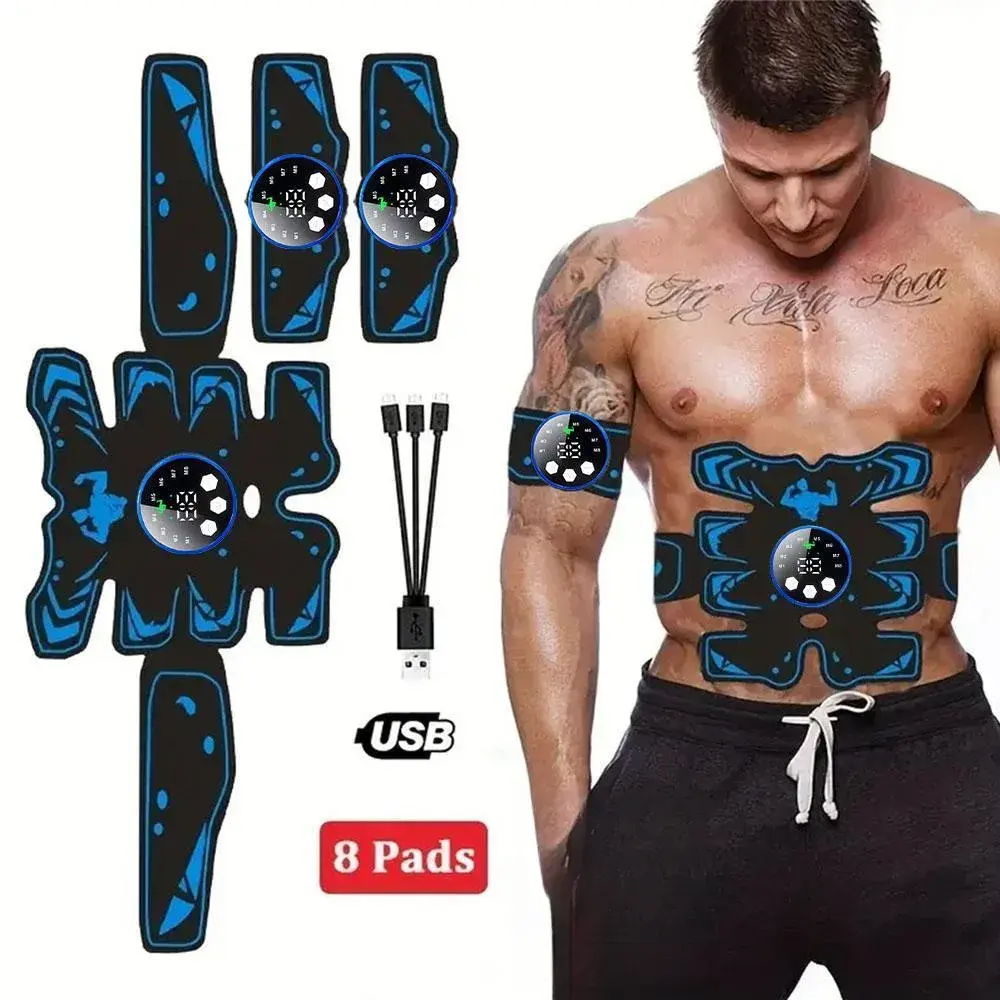 Unisex One Size USB Rechargeable Wireless - Smart Core Training Fitness Tool Body Waist Support Belt