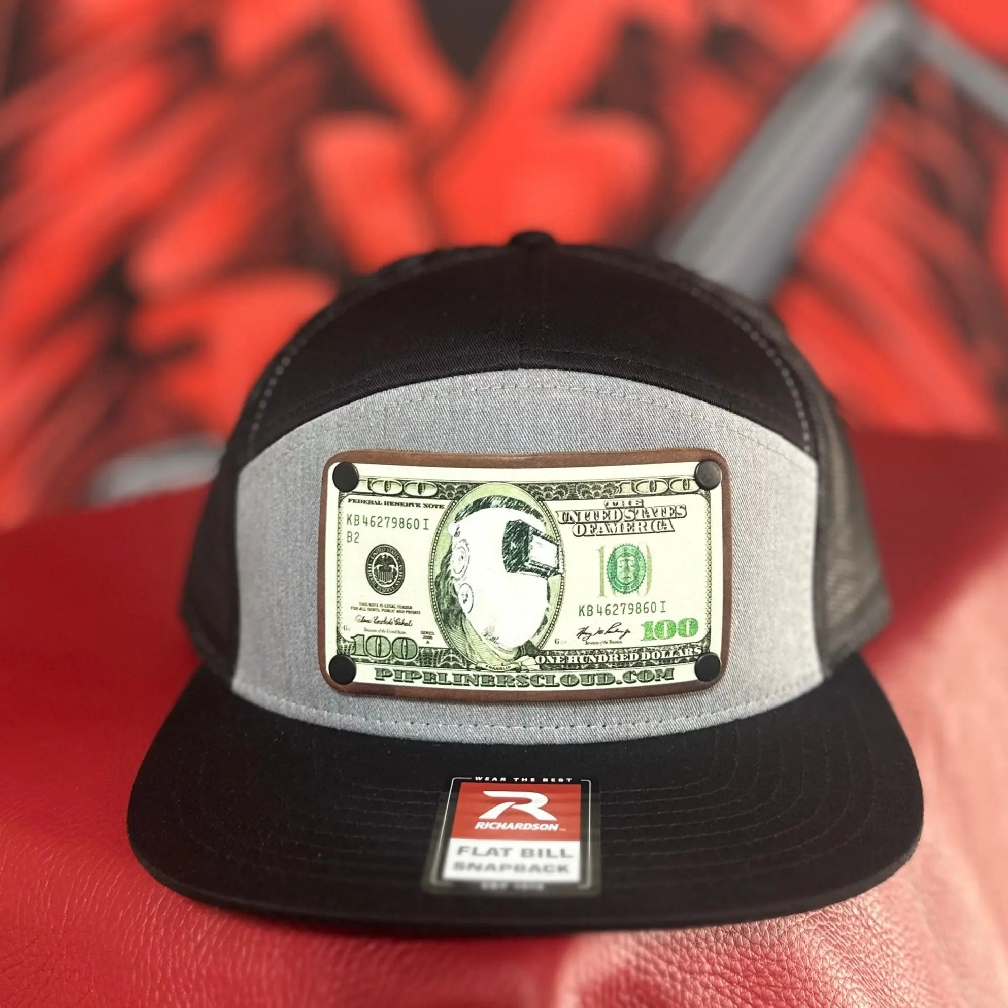 Leather Patch Baseball Caps