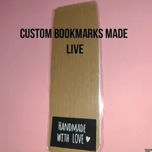 Custom bookmark made LIVE
