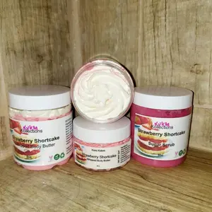 Strawberry Shortcake scented Body Products bodybutters skin