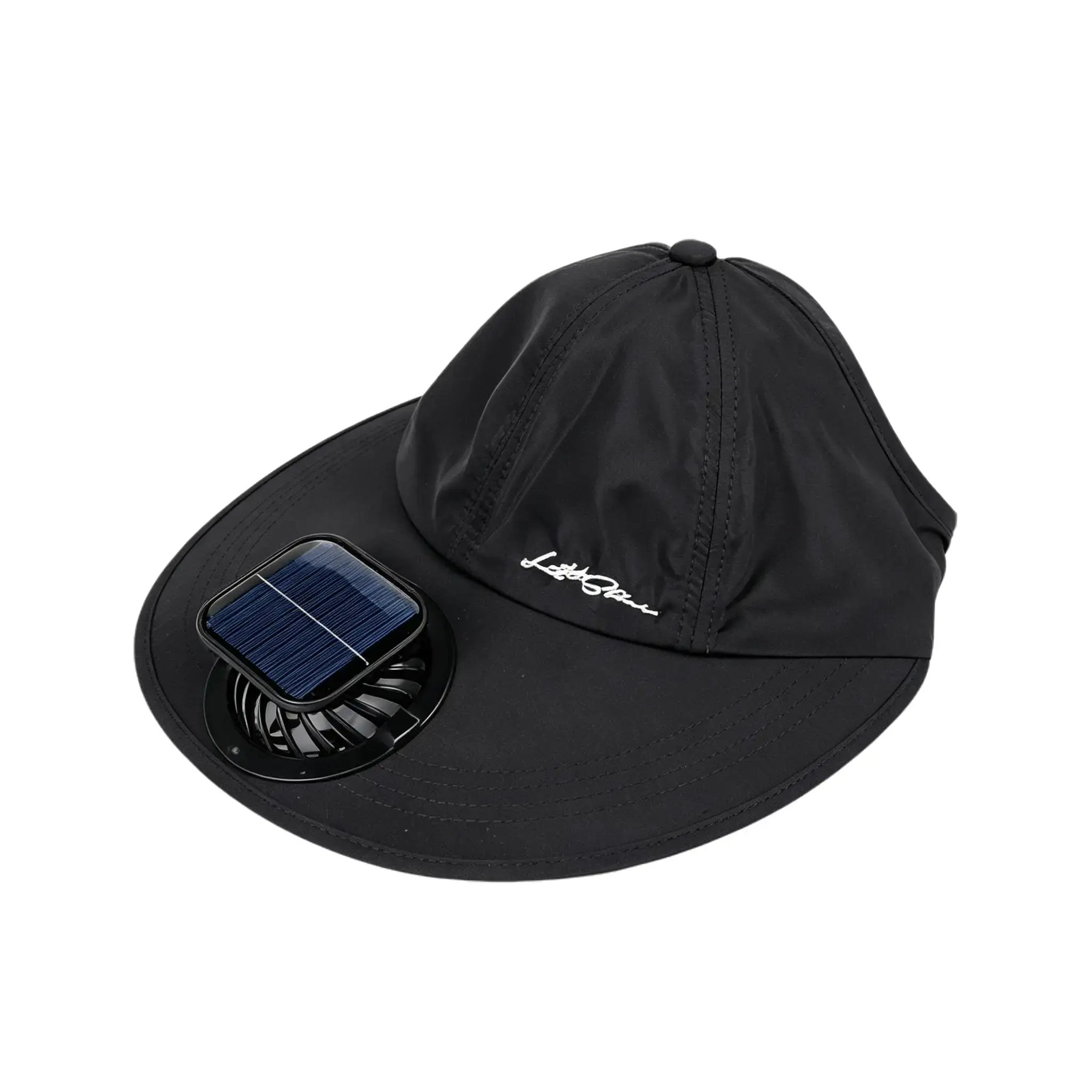 AODI Unisex Plain Fan Built-In Cooling Hat, Sun Protection Outdoor Wear Cap for Hiking/Fishing Sports & Outdoor Activities