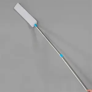 Bed Bottom Cleaning Dust Removal Retractable Household Cleaning Microfiber Brush with 2 Pieces Cloth 156CM Upgrade