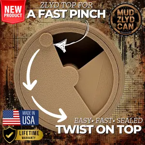 Mud ZLYD Can Desert Tan with FREE Reloader Funnel