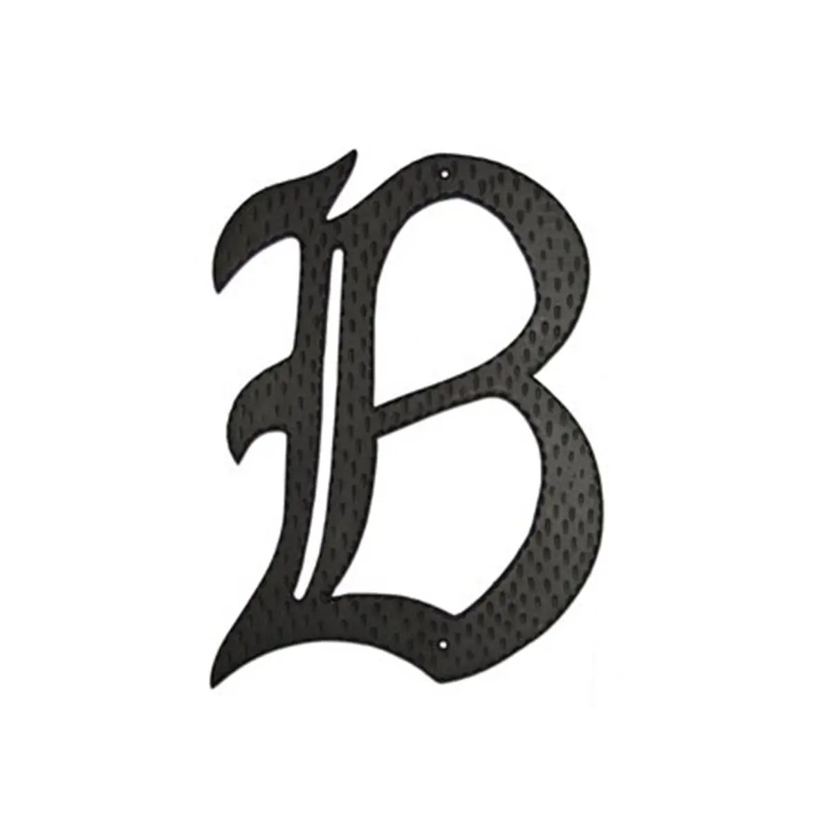 212 MAIN 16 In. Aluminium Handmade Monogrammed Letter B Mountable Sign - Decorative Home & Garage Accent Craft, Mounting Hardware Included (HAM-16-B)
