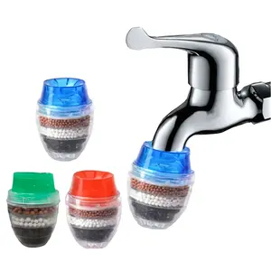 There are 6 sets of colored activated carbon water purifiers for kitchen and bathroom faucets, which do not need basic purification and effectively remove impurities. Can be easily installed on the faucet, convenient to use. Replacement Filters Set