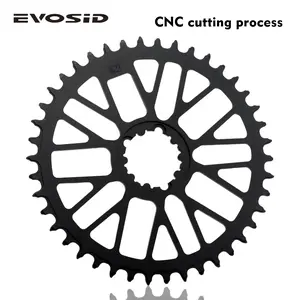 1pc Road Bike Chainring Gxp Three-Bolt Direct Mount Plate 40t-48t, Folding Bike Chainring, Gravel Bike Chainring