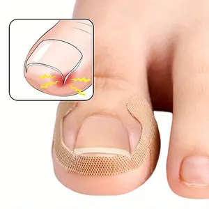 Professional Nail Correction Kit 20/40/60pcs Long Lasting Waterproof Toe Tapes Strong Adhesion High Elasticity for Ingrown Bunions Hammertoes All Day Extended Wear Foot Care Strips for Home Salon Use Prevents Infections