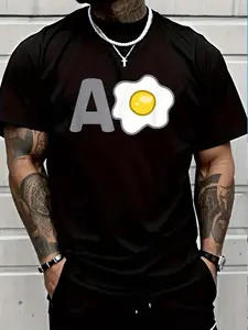 100% Cotton Camisa Chistosa A Huevo Funny Spanish T-Shirt Women's Men's Graphic Tee Crew Neck summer vacation Tops