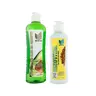 Natural Sant Healthy Curly Hair Set - Shampoo & Leave in Avocado Haircare, Linseed, Coconut oil and Aloe Vera (16 FlOz/500 ml) Conditioner Biotin