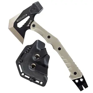 MUCITUP MUCTAC Breach Tactical Axe Pry Tool w/ Kydex Sheath