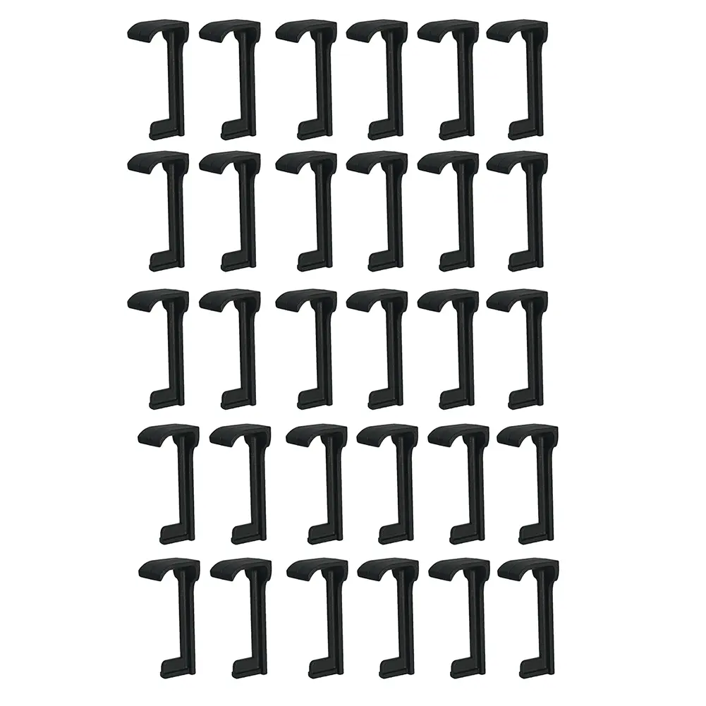 30Pcs 35mm Solar Panel Side Water Drainage Clips,PV Modules Clips for Water Drain Photovoltaic Panel Water Drain Clips, Water Drainage Clips