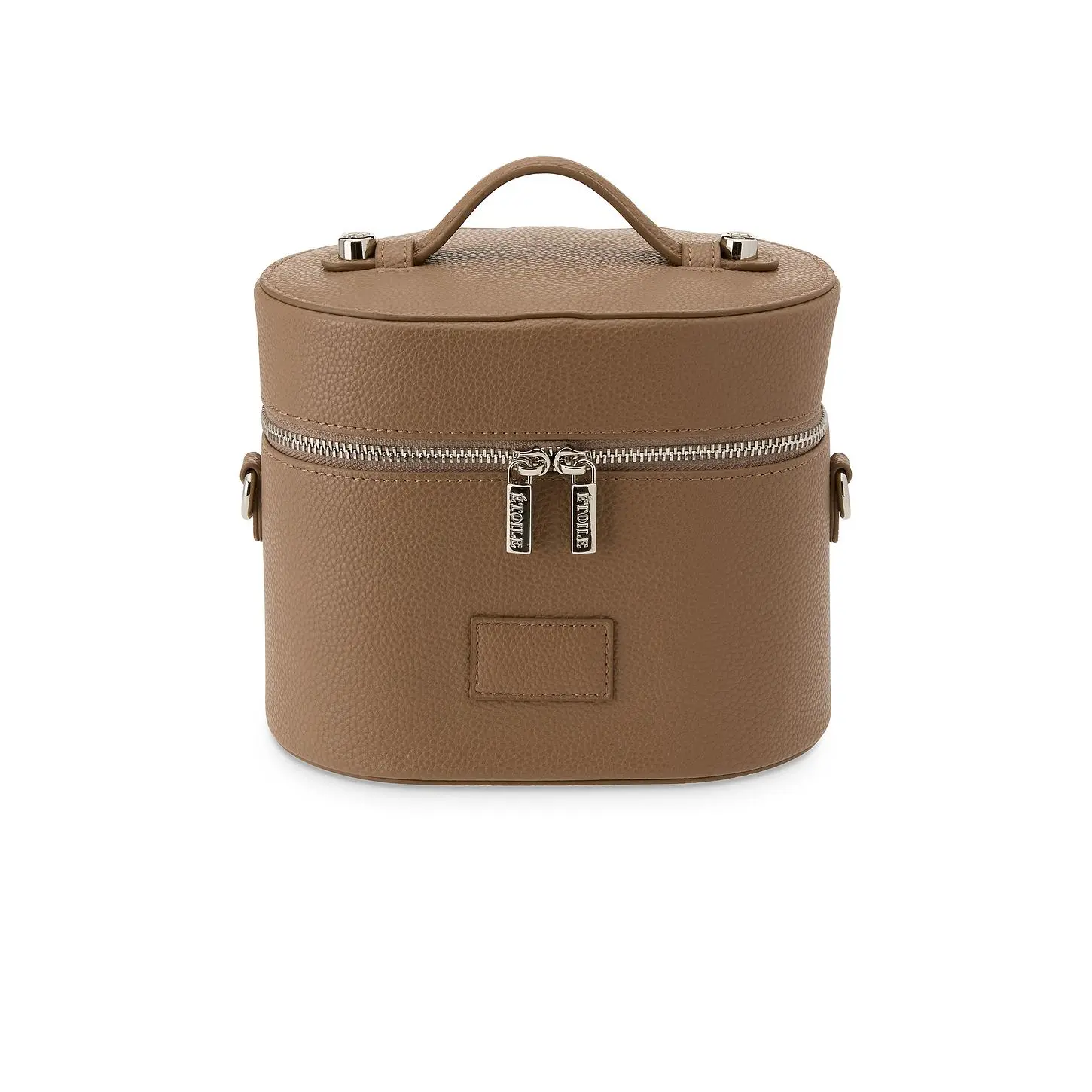 ETOILE COLLECTIVE x Revolve Oval Toiletry Case in Cappuccino