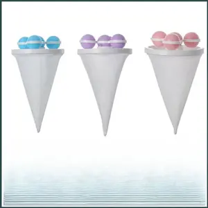 3pcs Washer Hair Filter Set, Floating Dehairing Tool No Power Needed, Commercial Cleaning Mesh Bag, Durable Material Easy Use