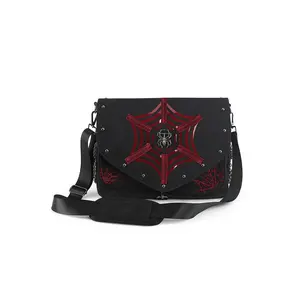 Demonia Canvas Messenger Bag