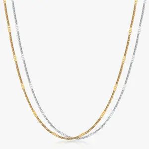 Hammered Chain Necklace