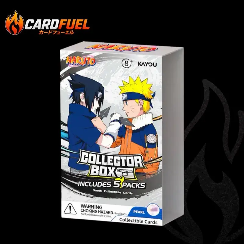 KAYOU NARUTO Smriti Collectible Card - Chapter Jin Series 3 English Collector Box 5 Packs