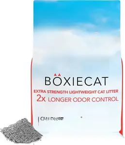 Boxie Extra Strength Cat Litter, Lightweight 35-Day Odor Control, Clumping, 11.5lb