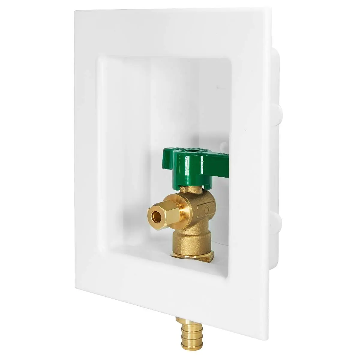 1/2" PEX Crimp (F1807) Inlet, Ice Maker Outlet Box,