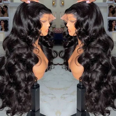 Bling Hair 32 34 Inch Body Wave 13x6 HD Lace Frontal Wig Human Hair 13x4 Lace Front Wigs Brazilian Pre Plucked 4x4 360 Lace Wigs For Women