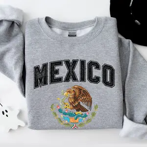 Mexico Sweatshirt, Mexico Soccer Team, La Seleccion Shirt, Retro Vacations Sweater, Mexico Arc Shirt, Gift For Creating